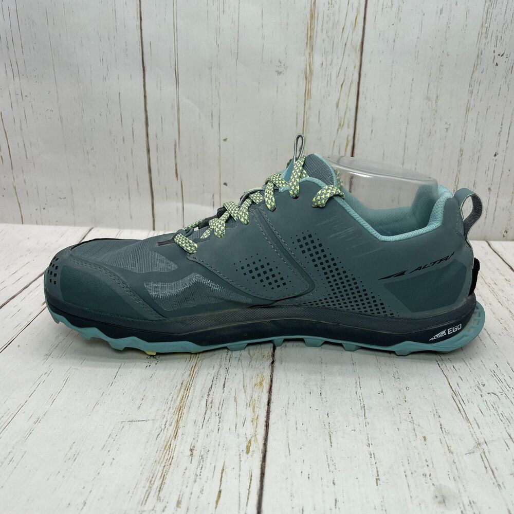 Altra Womens Lone Peak 5 Running Shoe Size .95 Gray Sneaker Trainer Athletic Low - Picture 3 of 12
